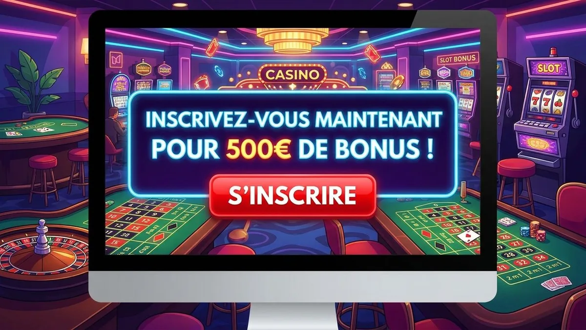 Inscription avec bonus